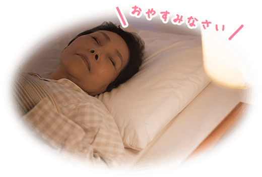 画像:夜間